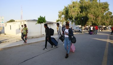A group of 66 vulnerable refugees was evacuated from Libya to Rwanda last Thursday, 26 September on a UNHCR-chartered flight. They are the first to benefit from the Emergency Transit Mechanism, recently agreed and set up by the Government of Rwanda, UNHCR