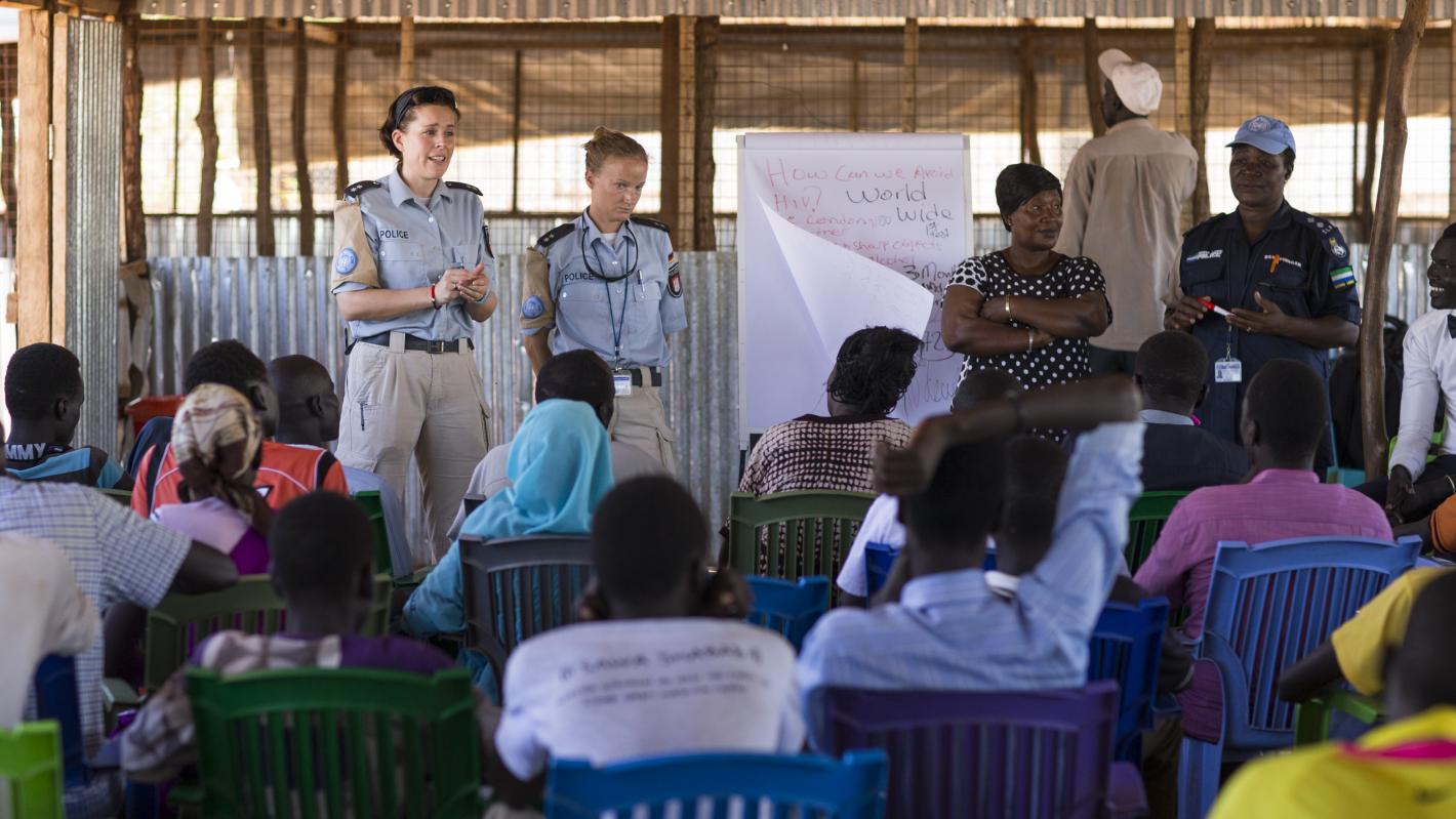 UNMISS Provides Training to Combat Gender-Based Violence