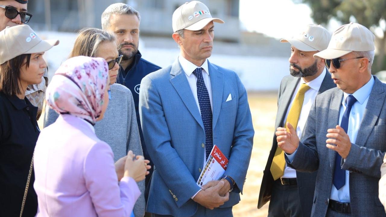 UN and Italy review progress on clearing Misratah blast site 