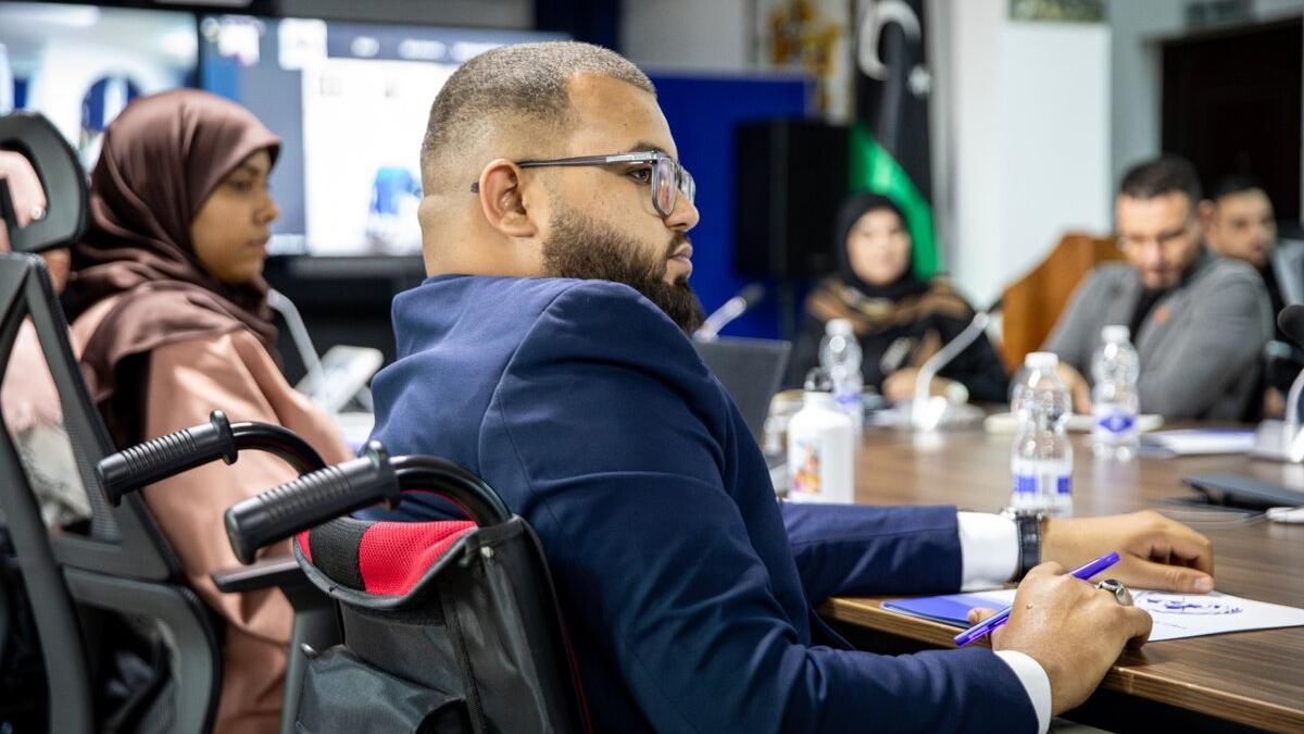 SRSG stresses the importance of including persons with disabilities in all political processes