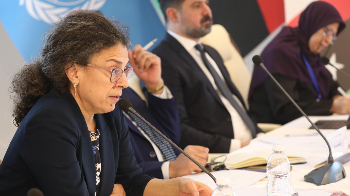 DSRSG Koury at the Structured Dialogue