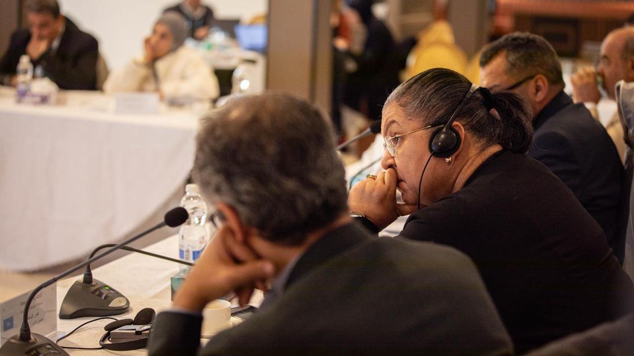 مداولات ما بين أعضاء محور الحوكمة بالحوار المهيكل