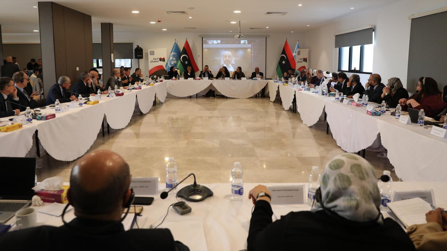 SRSG Tetteh at the meeting of the governance track and PWG member states