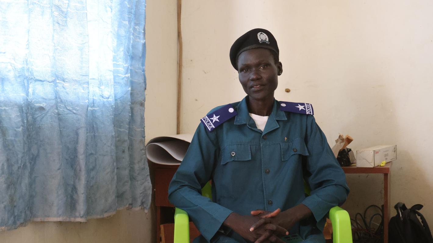 Woman police officer