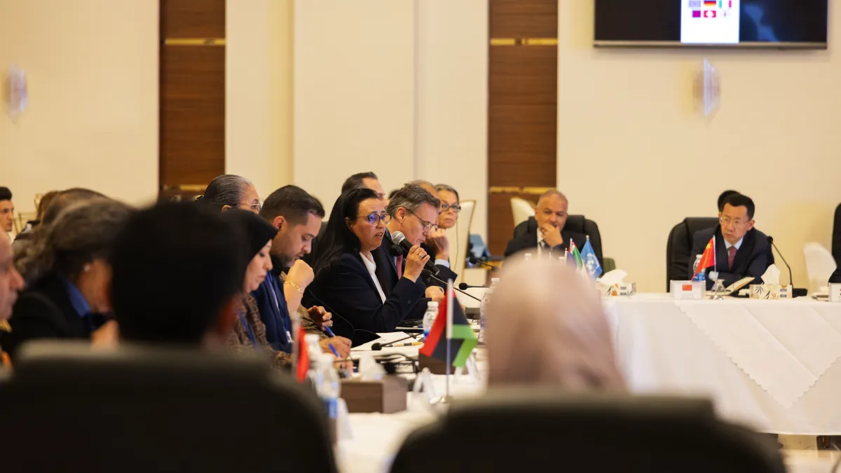 The Security Working Group of the International Follow-up Committee on Libya of the Berlin Process joined members of the Structured Dialogue Security Track in Benghazi, 5 May 2026.