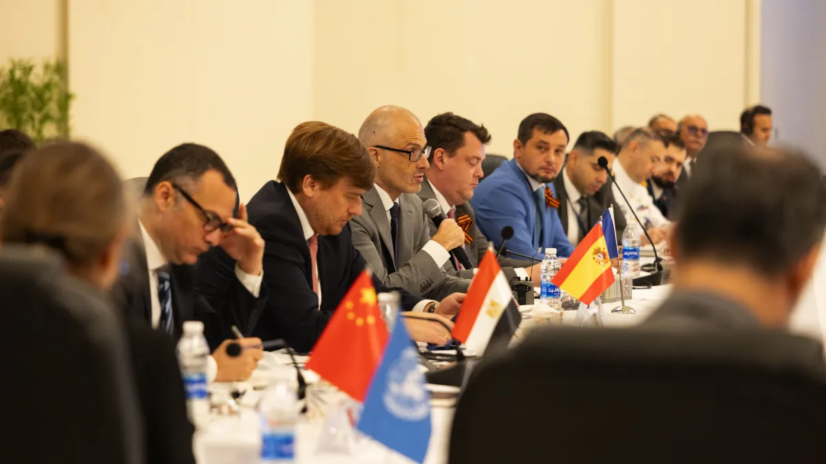 The Security Working Group of the International Follow-up Committee on Libya of the Berlin Process joined members of the Structured Dialogue Security Track in Benghazi, 5 May 2026.