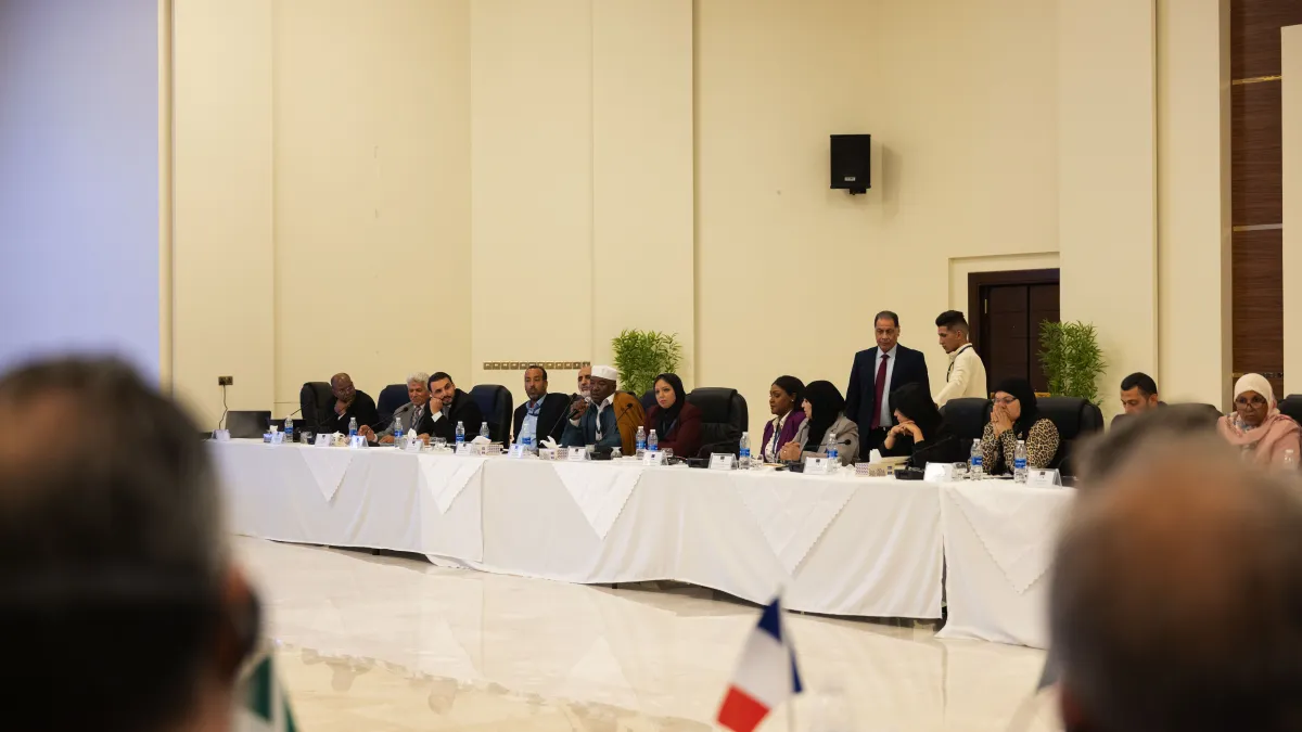 The Security Working Group of the International Follow-up Committee on Libya of the Berlin Process joined members of the Structured Dialogue Security Track in Benghazi, 5 May 2026.