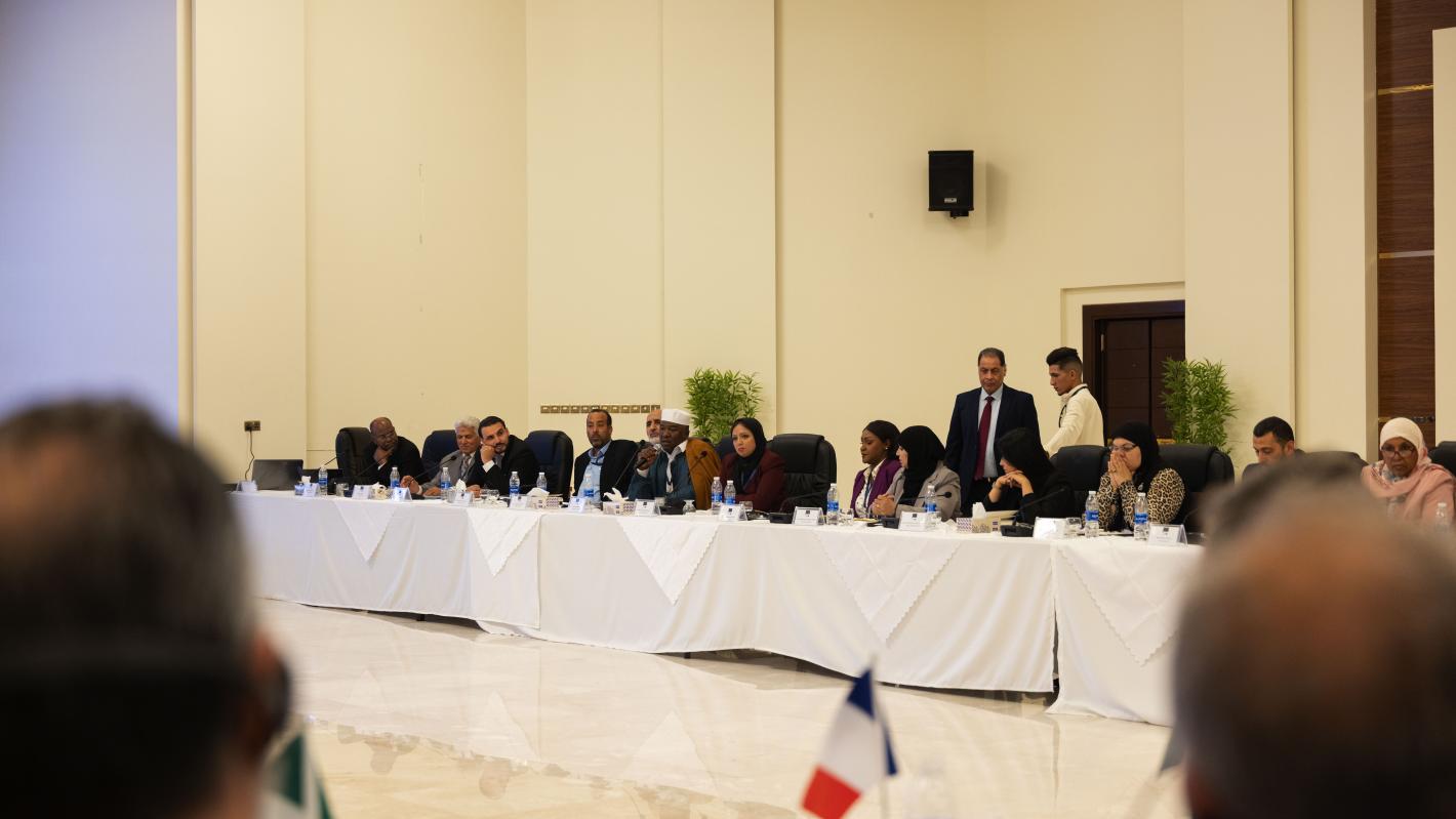The Security Working Group of the International Follow-up Committee on Libya of the Berlin Process joined members of the Structured Dialogue Security Track in Benghazi, 5 May 2026.