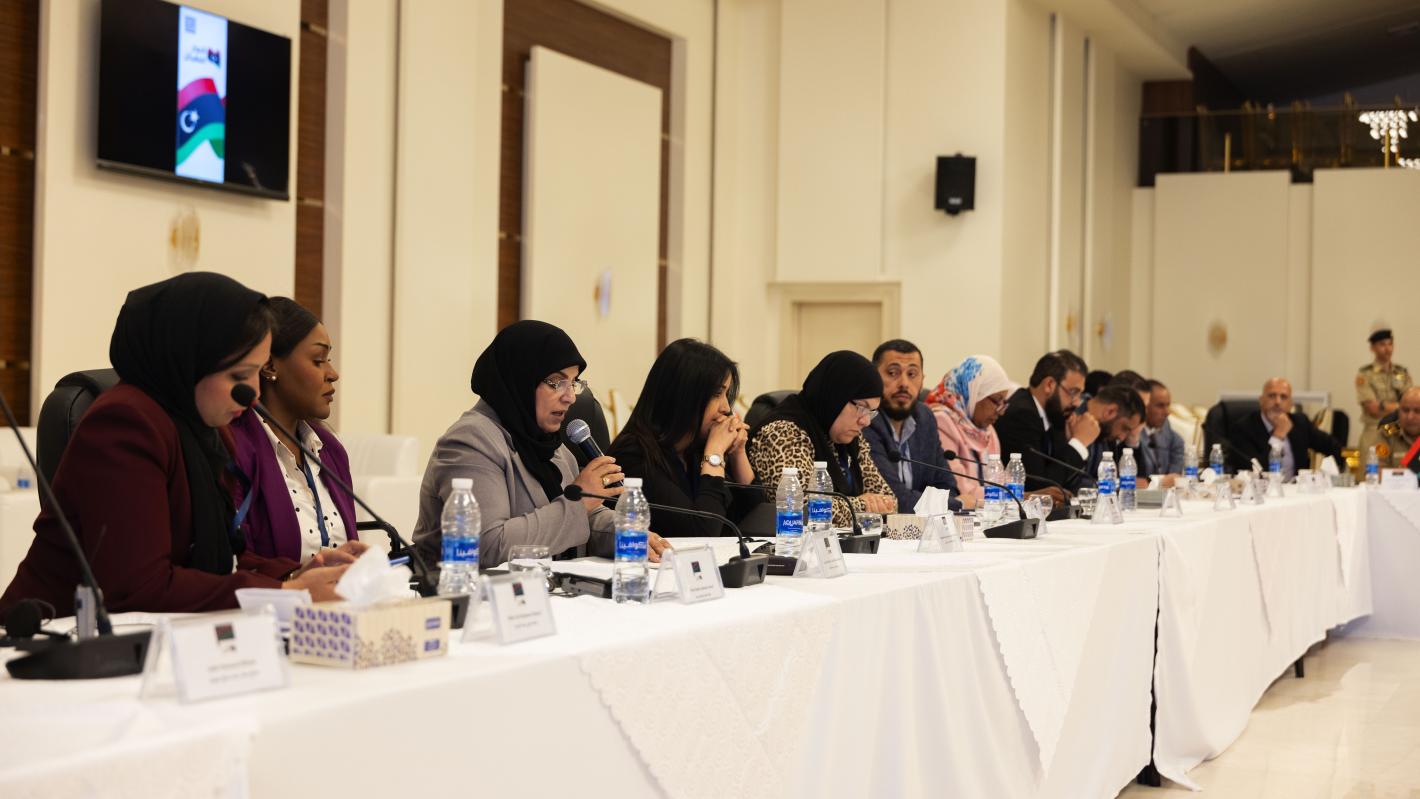 The Security Working Group of the International Follow-up Committee on Libya of the Berlin Process joined members of the Structured Dialogue Security Track in Benghazi, 5 May 2026.