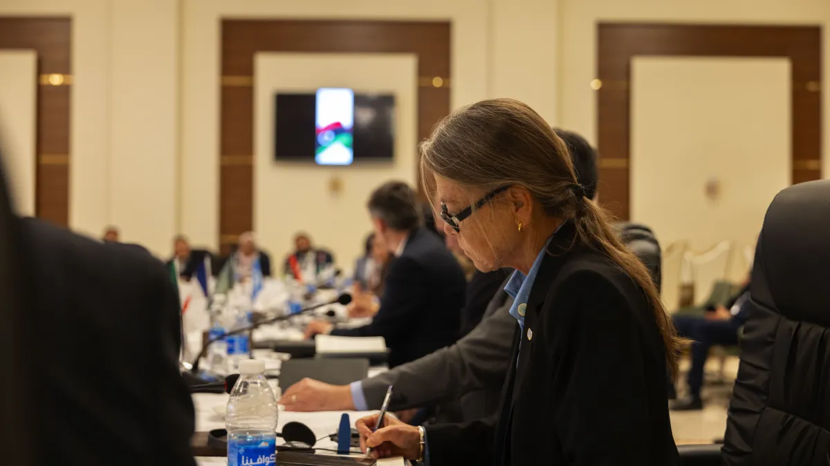 The Security Working Group of the International Follow-up Committee on Libya of the Berlin Process joined members of the Structured Dialogue Security Track in Benghazi, 5 May 2026.