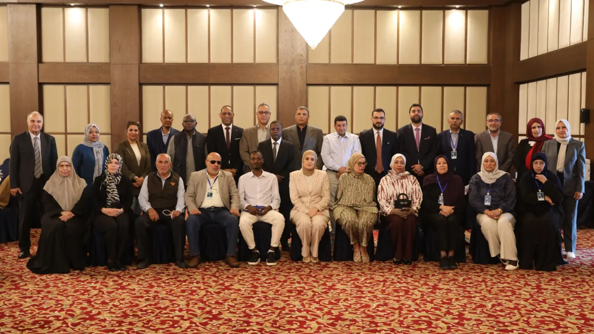 Group photo of the reconciliation and human rights track