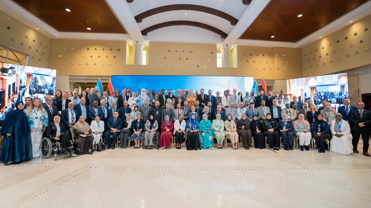 A group photo of the Structured Dialogue at its closing session on 7 June 2026. 