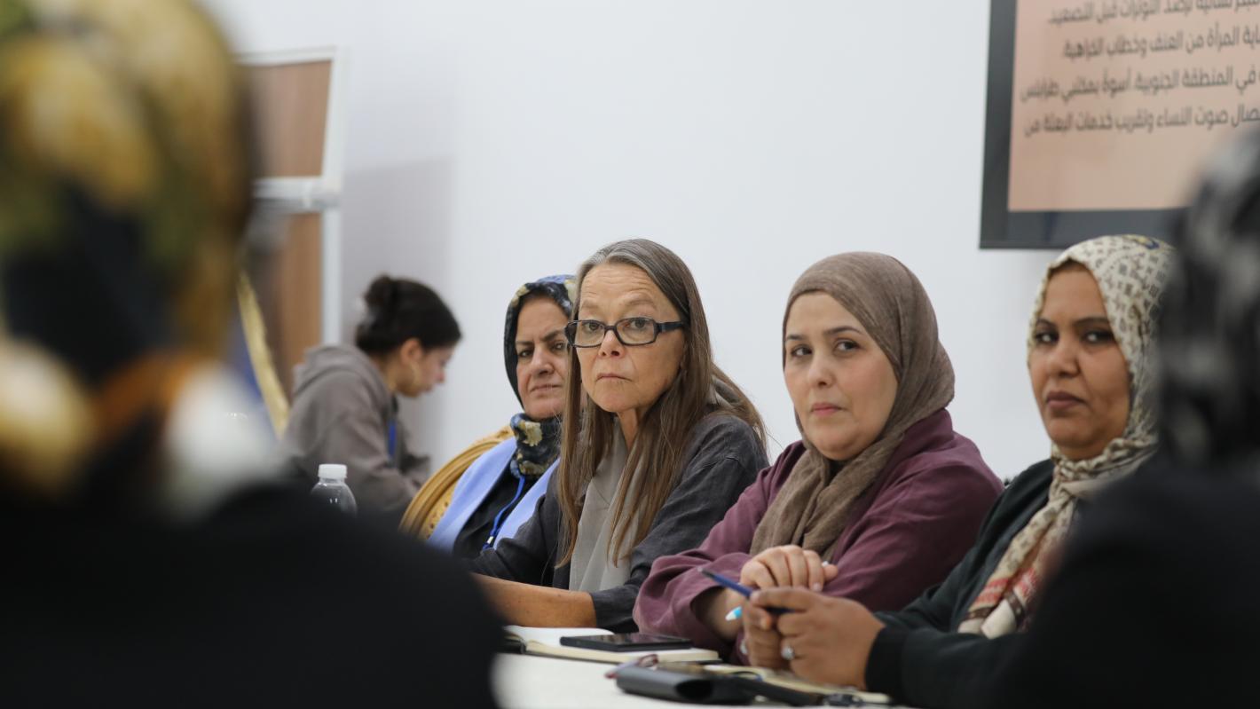 Libyan women push for inclusion in conflict and community violence reduction efforts