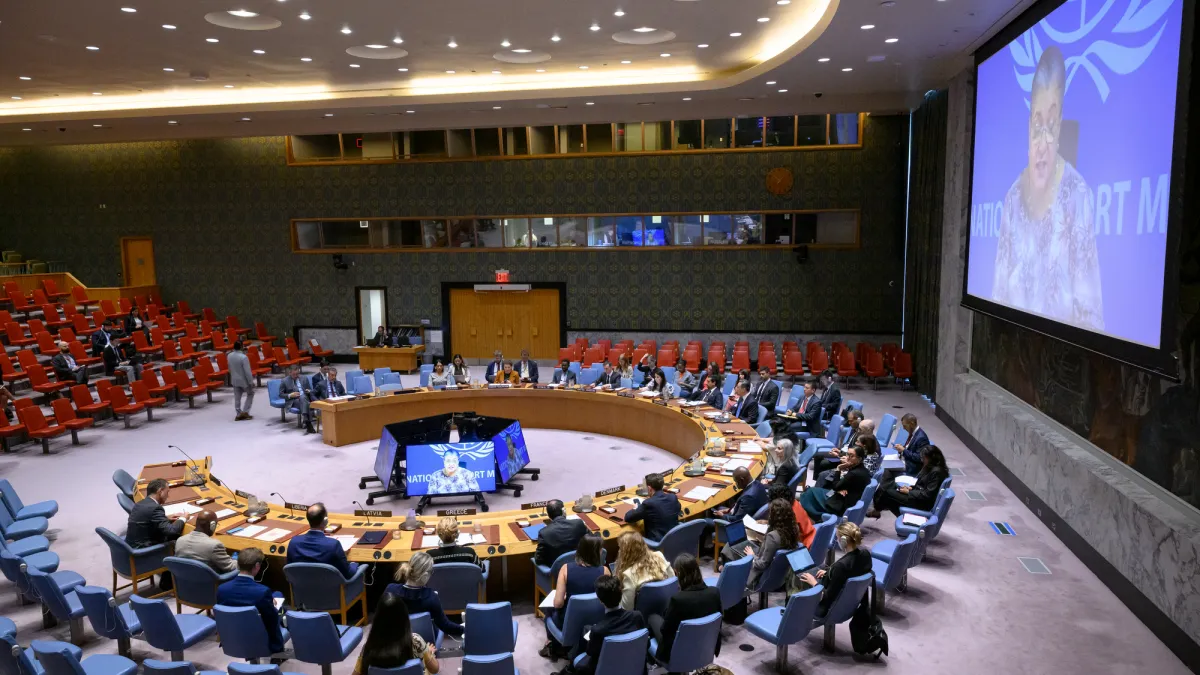 SRSG Hanna Tetteh briefs the UN Security Council 18 June 2026