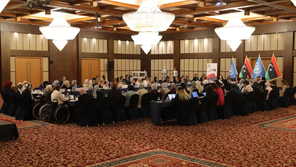 Member of the Libyan Women's Caucus meeting in June