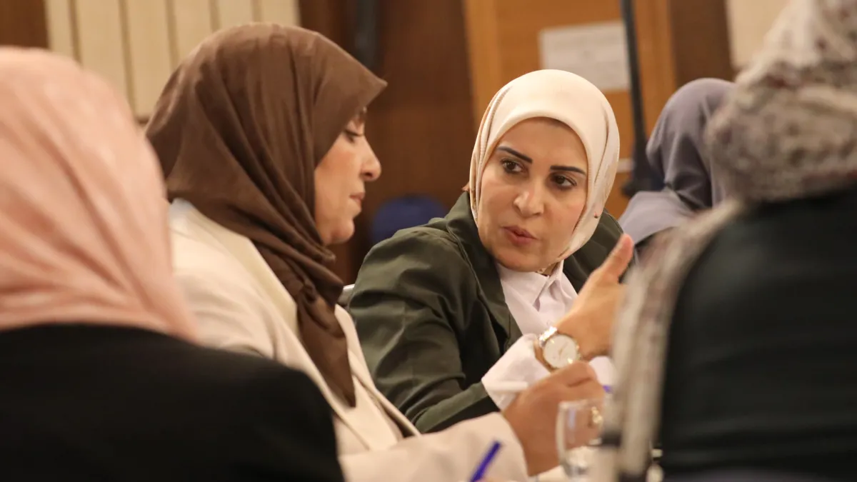 Member of the Libyan Women's Caucus meeting in June