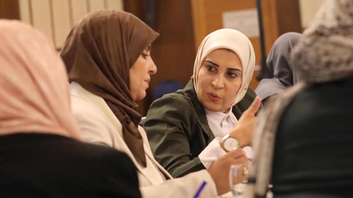 Member of the Libyan Women's Caucus meeting in June