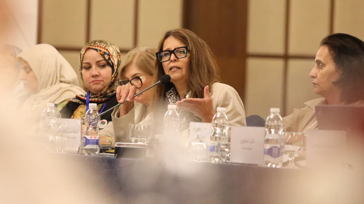 Member of the Libyan Women's Caucus meeting in June