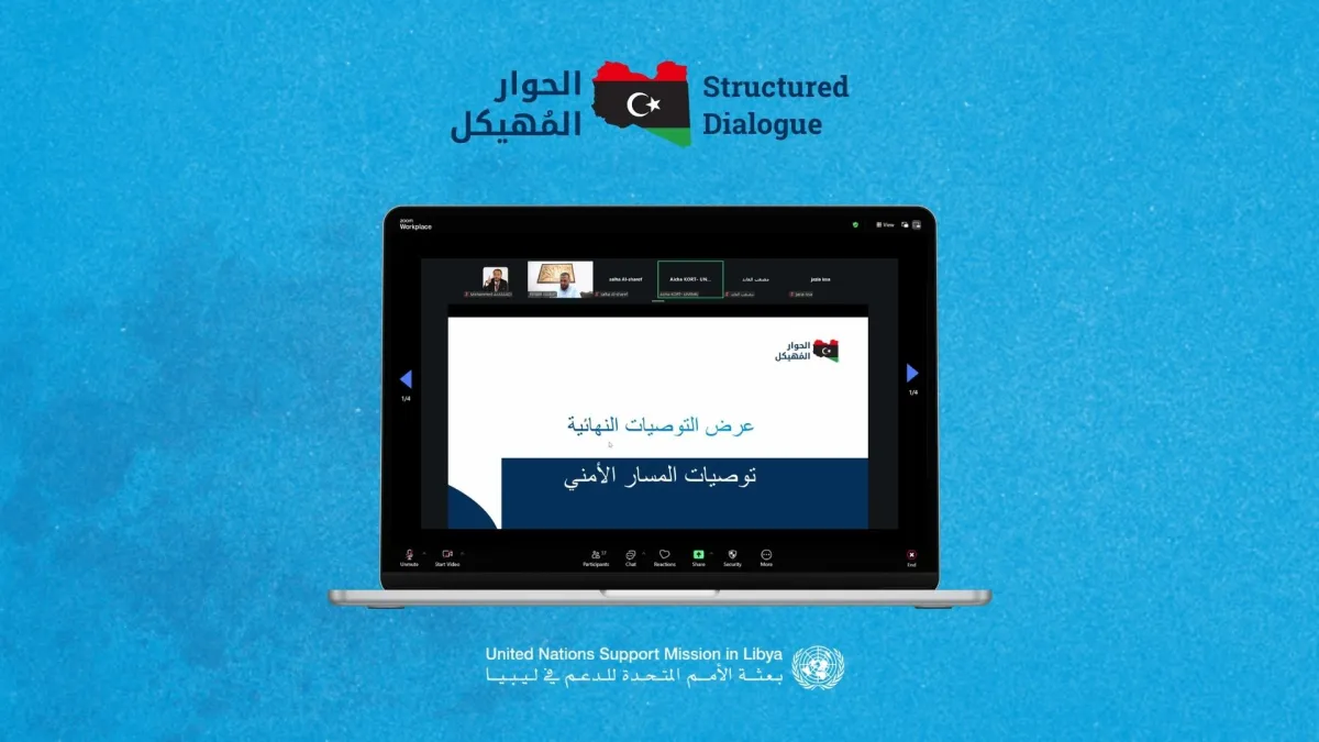Graphic showing the online call between SD members and public