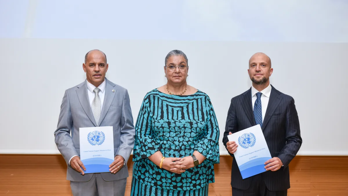 SRSG Tetteh with 4+4 heads