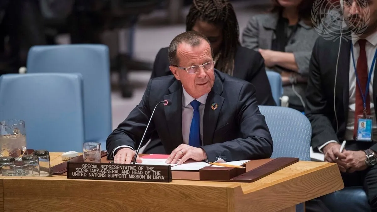 Martin Kobler, Special Representative of the Secretary-General and Head of the United Nations Support Mission in Libya (UNSMIL), briefs the Security Council on the situation in Libya.