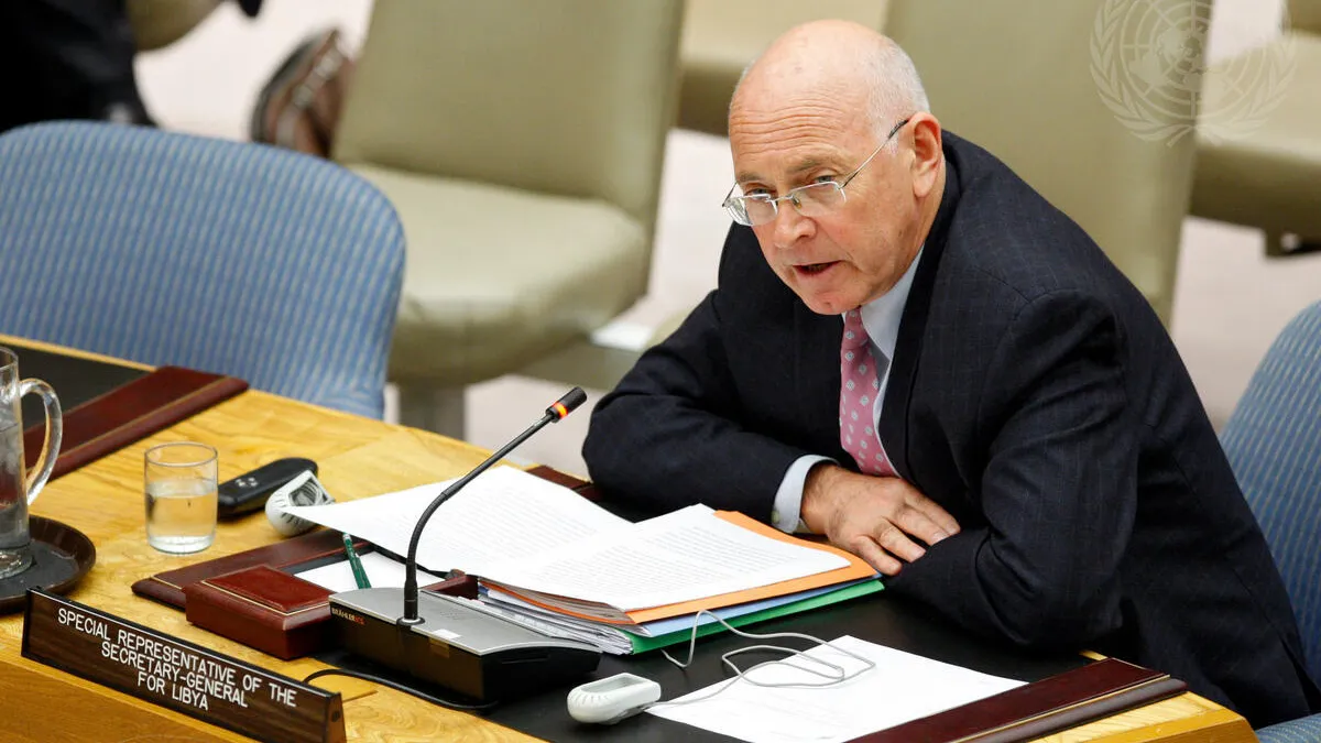 Special Representative for Libya Briefs Security Council