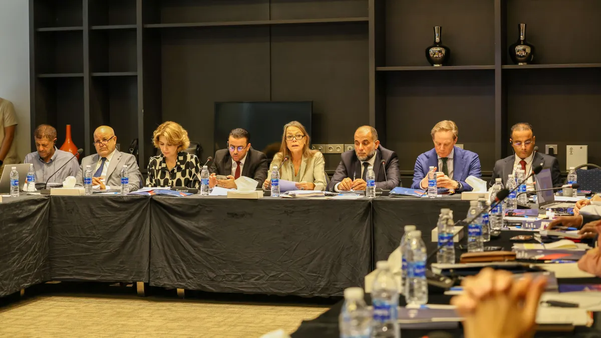 DSRSG-RC addressing attending institutions and families in the Missing Persons panel discussion