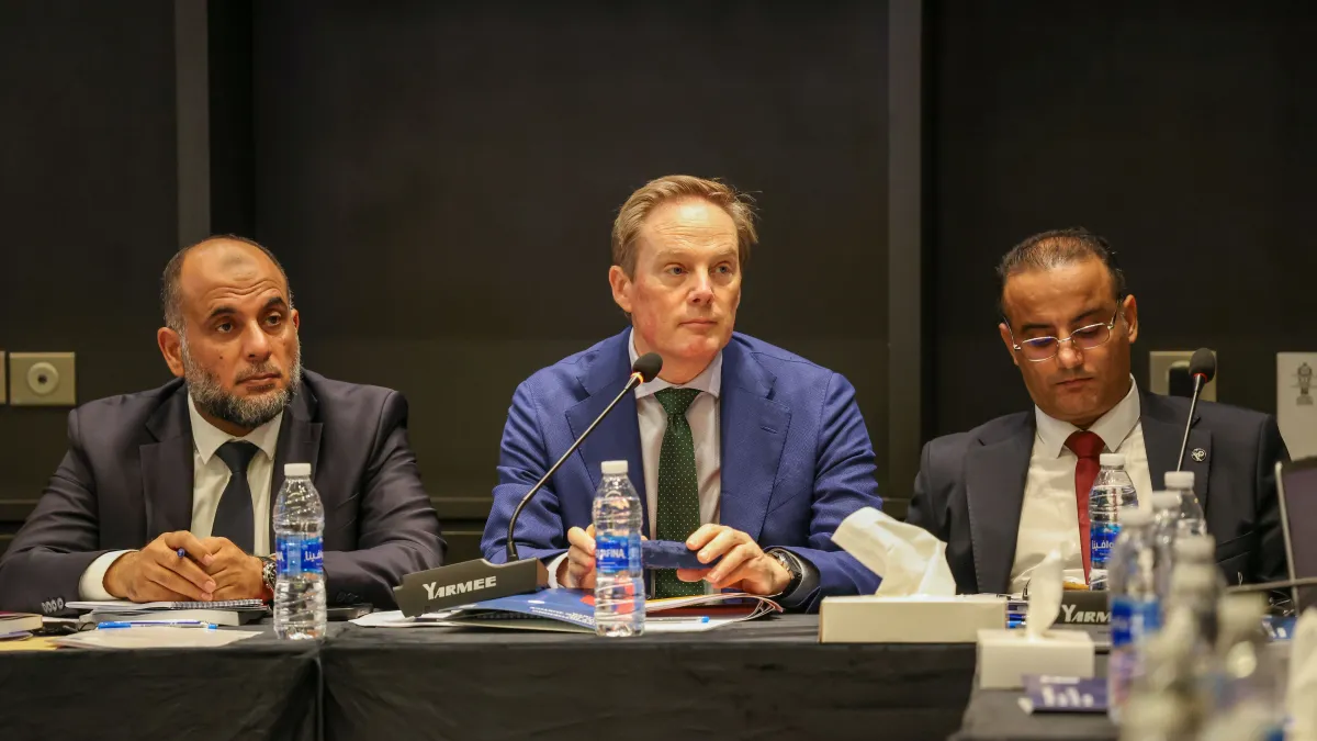 Ambassador of the Kingdom of the Netherlands to Libya participating in the Missing Persons panel discussion