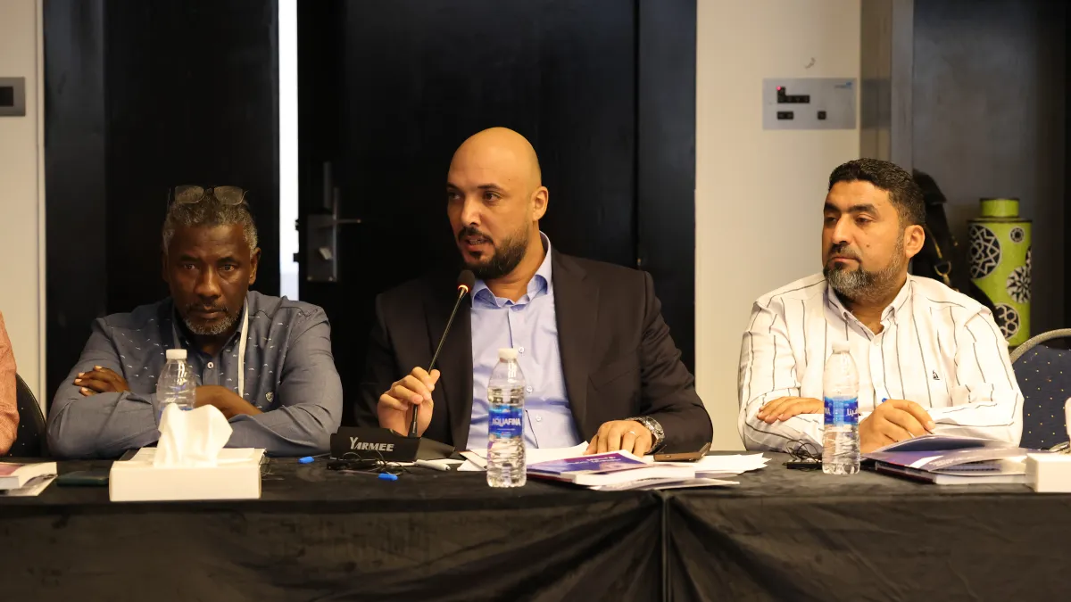 Tarhuna Missing Persons Committee participating in the Missing Persons panel discussion