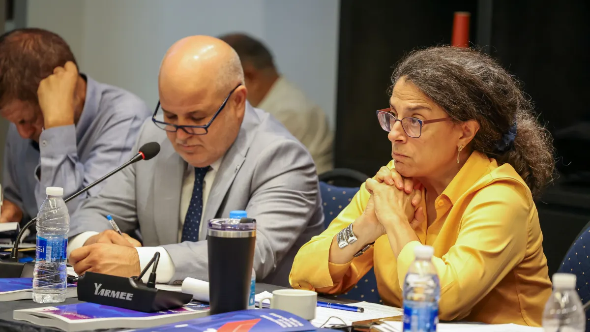 DSRSG-P attending the Missing Persons panel discussion