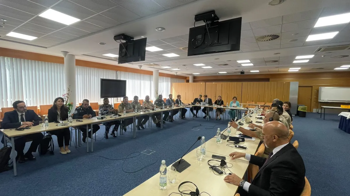Libyan Joint Technical Coordination Team on Border Security focuses on a sharing experience visit with Czech counterpart autorities in Prague