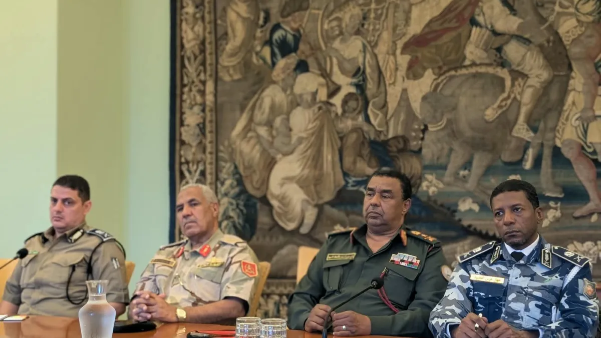 Libyan Joint Technical Coordination Team on Border Security focuses on a sharing experience visit with Czech counterpart autorities in Prague
