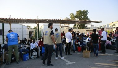 إجلاء أول مجموعة من اللاجئين الأشد ضعفاً من ليبيا إلى رواندا
