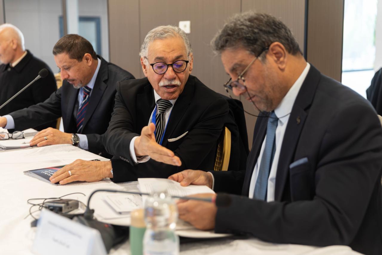 مداولات ما بين أعضاء محور الحوكمة بالحوار المهيكل