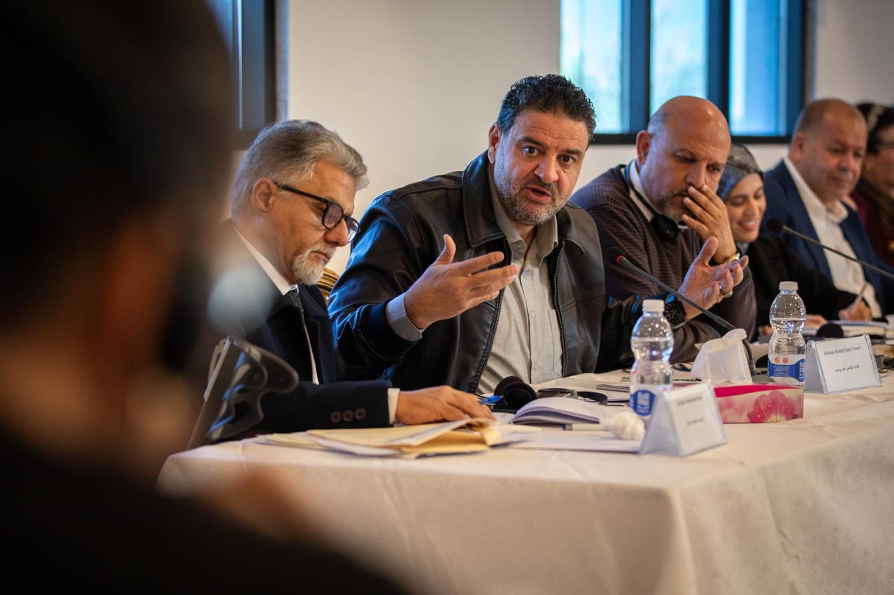 Deliberations among members of the Governance track in the Structured Dialogue