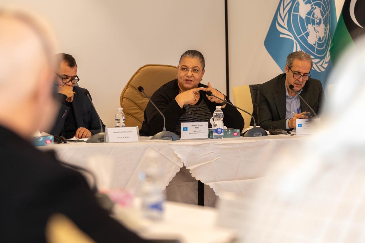 Deliberations among members of the Governance track in the Structured Dialogue