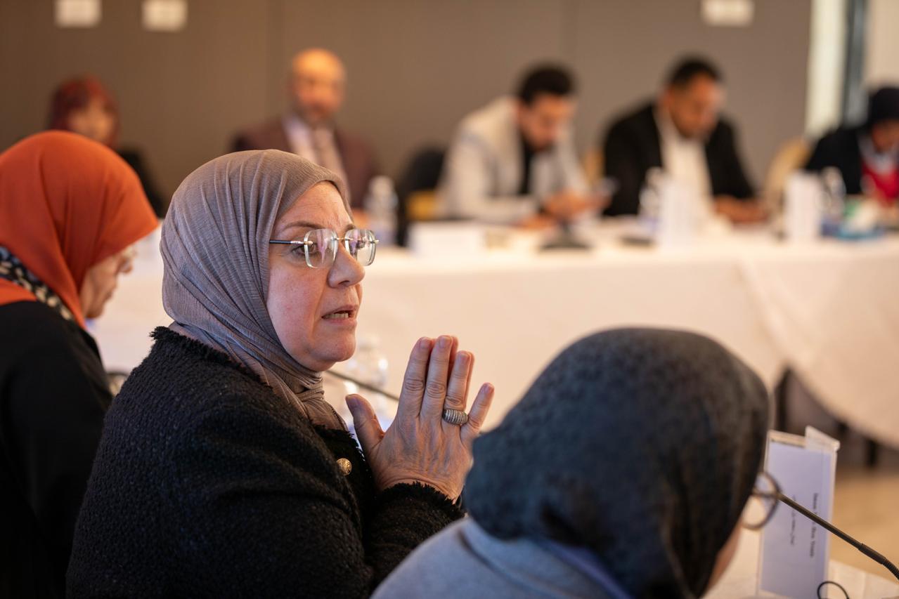 مداولات ما بين أعضاء محور الحوكمة بالحوار المهيكل