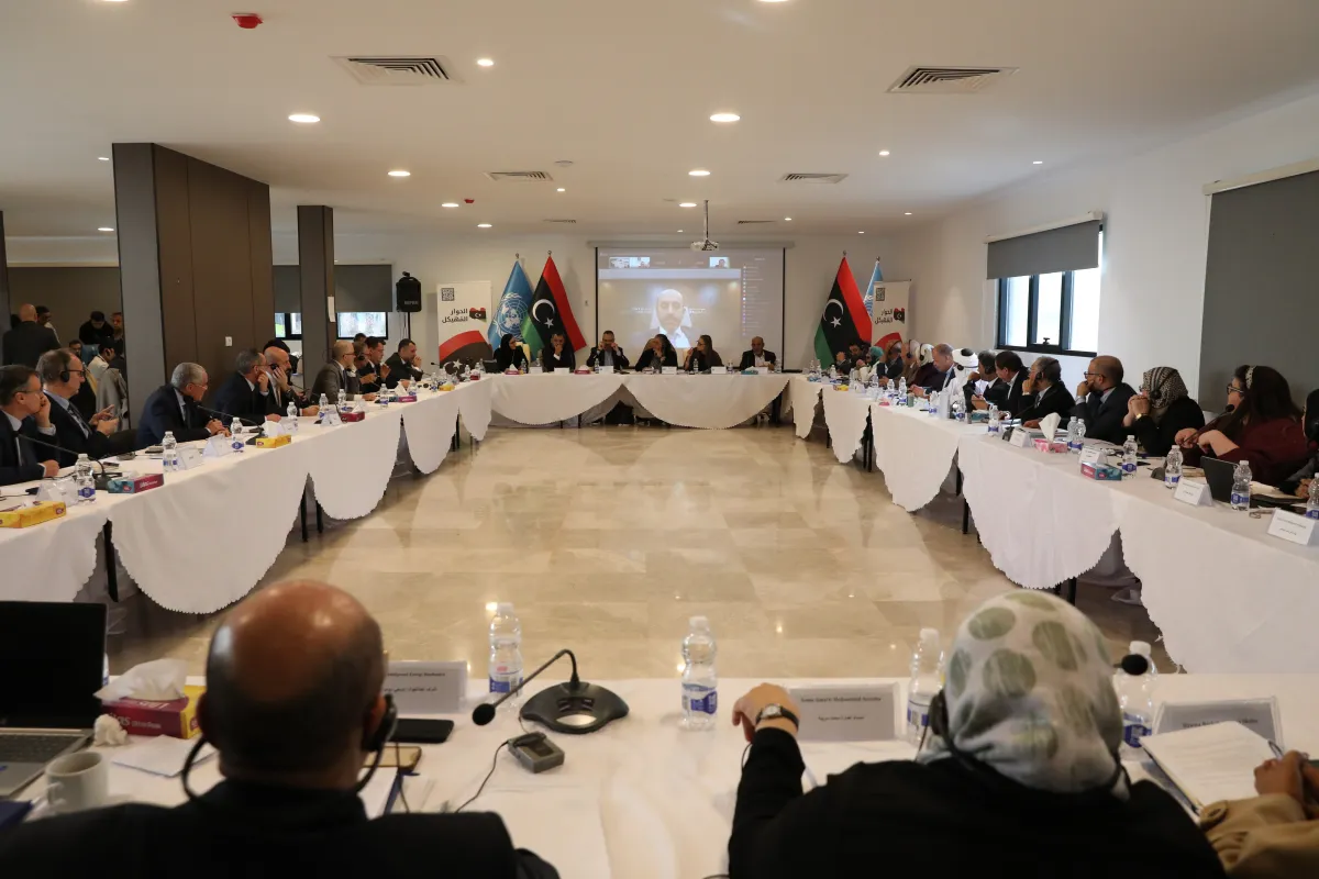 SRSG Tetteh at the meeting of the governance track and PWG member states