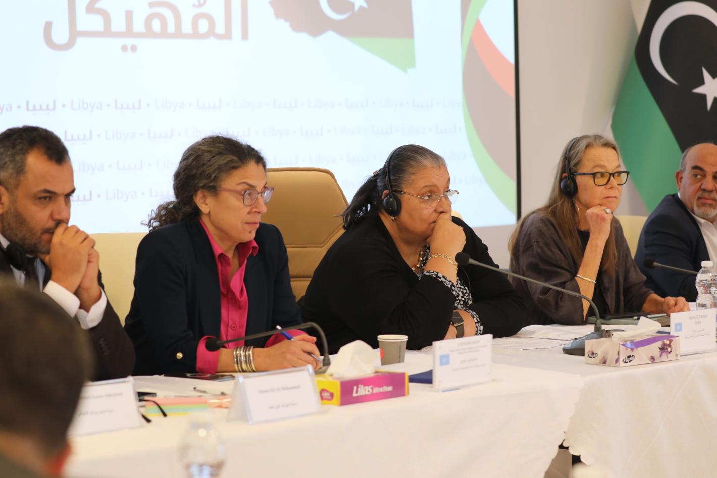 SRSG Tetteh at the meeting of the governance track and PWG member states