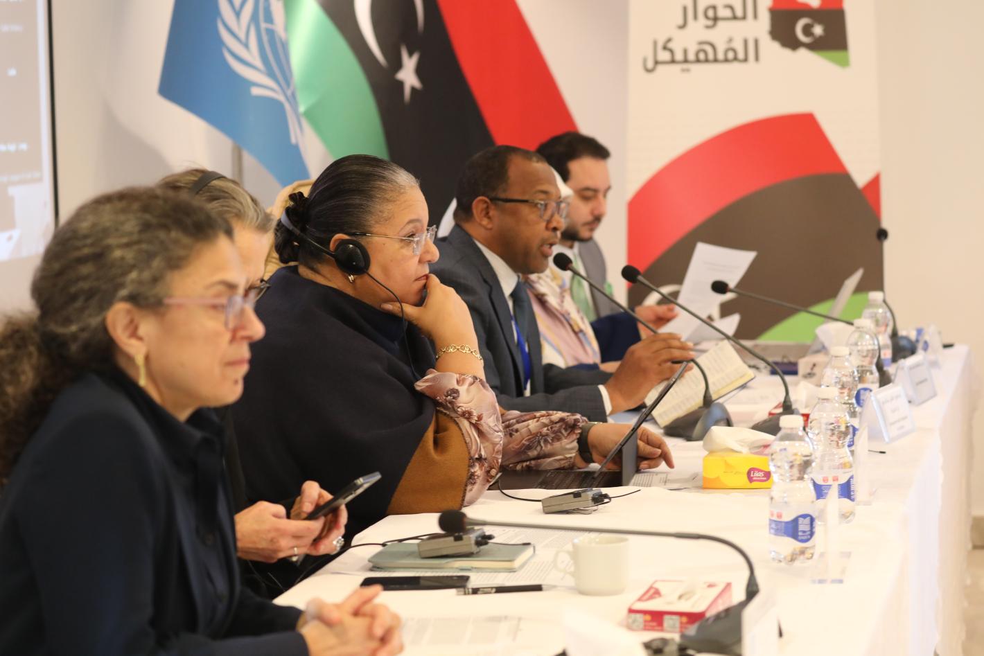 SRSG Tetteh at the meeting of the economy track and EWG member states