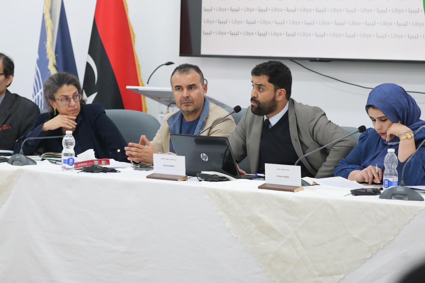 DSRSG Koury in meeting with the national reconciliation track