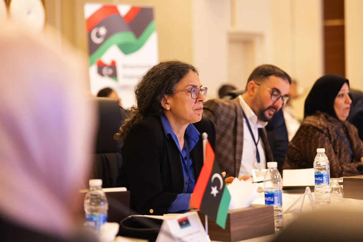 The Security Working Group of the International Follow-up Committee on Libya of the Berlin Process joined members of the Structured Dialogue Security Track in Benghazi, 5 May 2026.