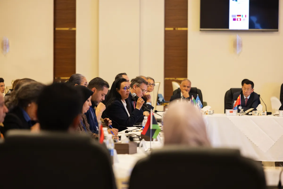 The Security Working Group of the International Follow-up Committee on Libya of the Berlin Process joined members of the Structured Dialogue Security Track in Benghazi, 5 May 2026.