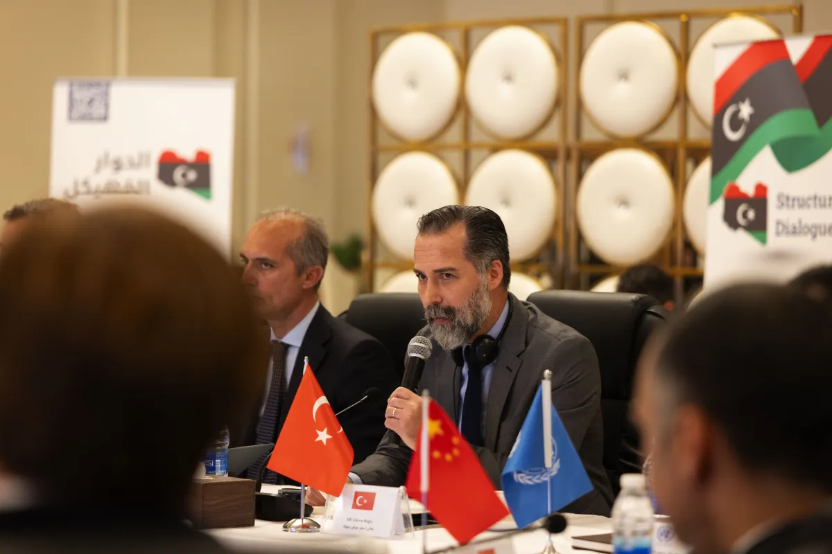 The Security Working Group of the International Follow-up Committee on Libya of the Berlin Process joined members of the Structured Dialogue Security Track in Benghazi, 5 May 2026.
