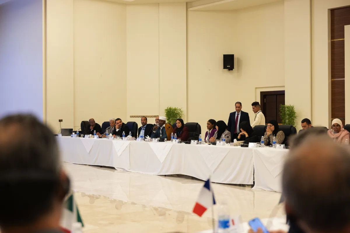 The Security Working Group of the International Follow-up Committee on Libya of the Berlin Process joined members of the Structured Dialogue Security Track in Benghazi, 5 May 2026.