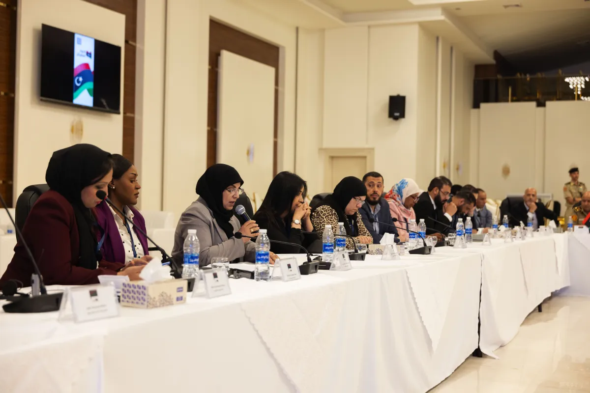 The Security Working Group of the International Follow-up Committee on Libya of the Berlin Process joined members of the Structured Dialogue Security Track in Benghazi, 5 May 2026.