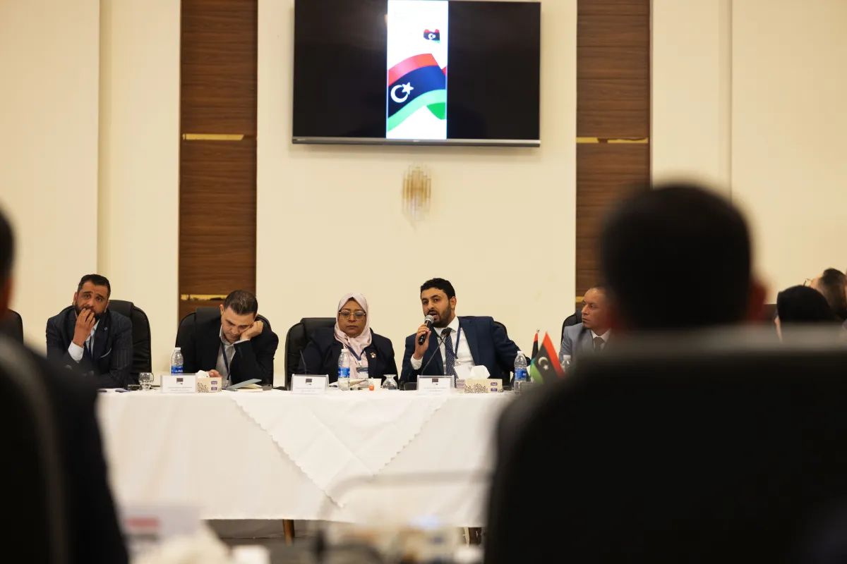 The Security Working Group of the International Follow-up Committee on Libya of the Berlin Process joined members of the Structured Dialogue Security Track in Benghazi, 5 May 2026.