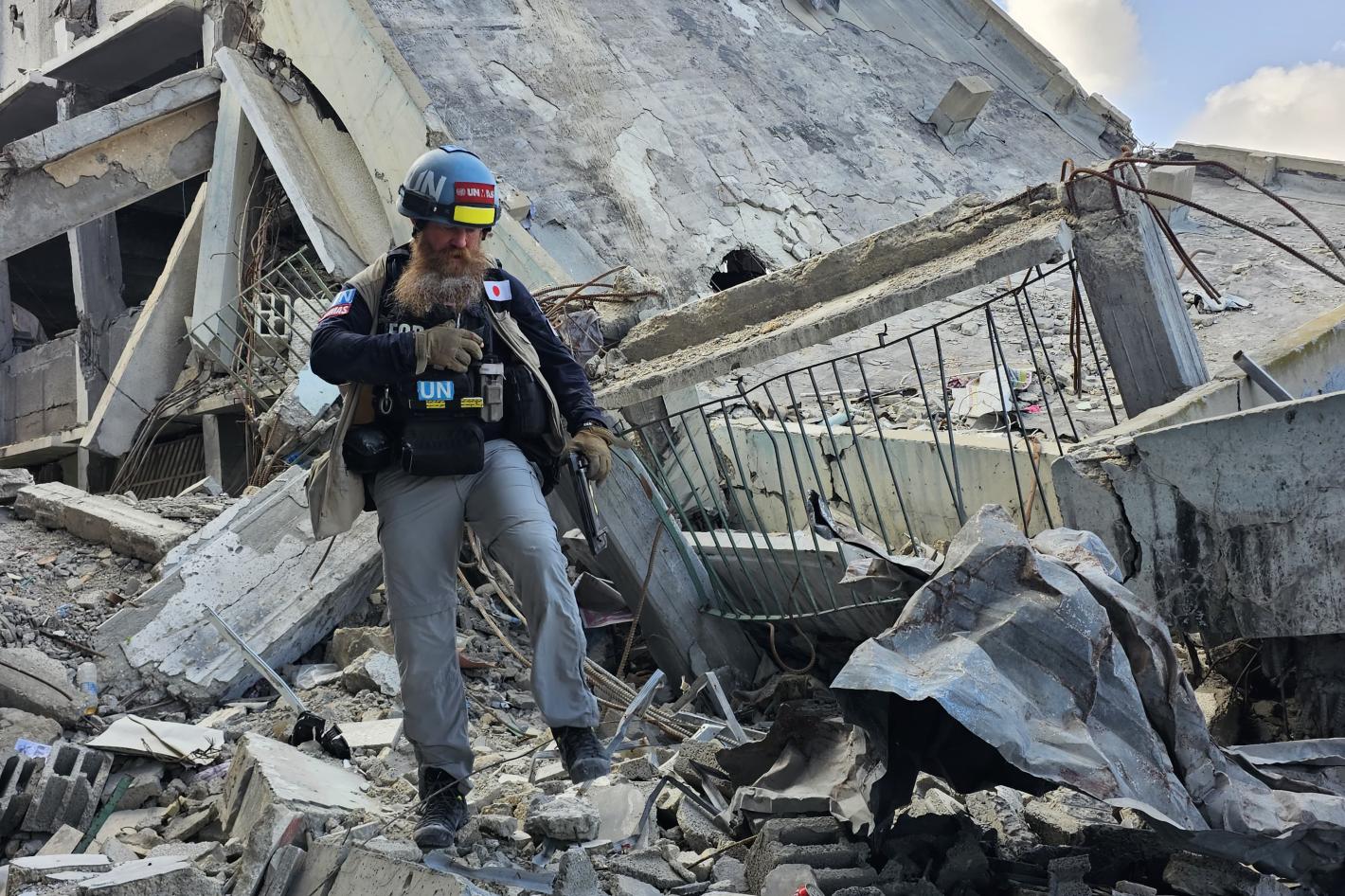 UNMAS Conducts an EHA in Support of UNDP Led Physical Damage Assessment Project Ensuring That Explosive Hazards Are Accounted For In Recovery Planning April 2026