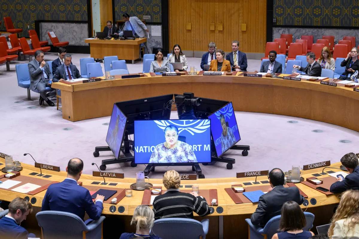 SRSG Hanna Tetteh briefs the UN Security Council 18 June 2026