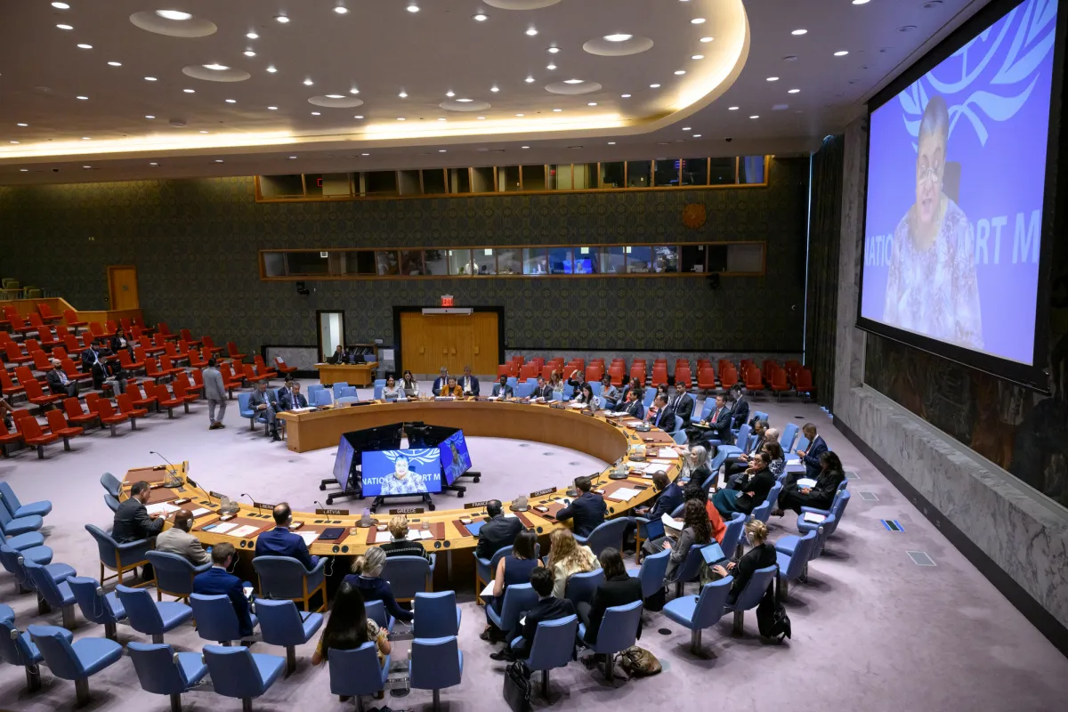 SRSG Hanna Tetteh briefs the UN Security Council 18 June 2026